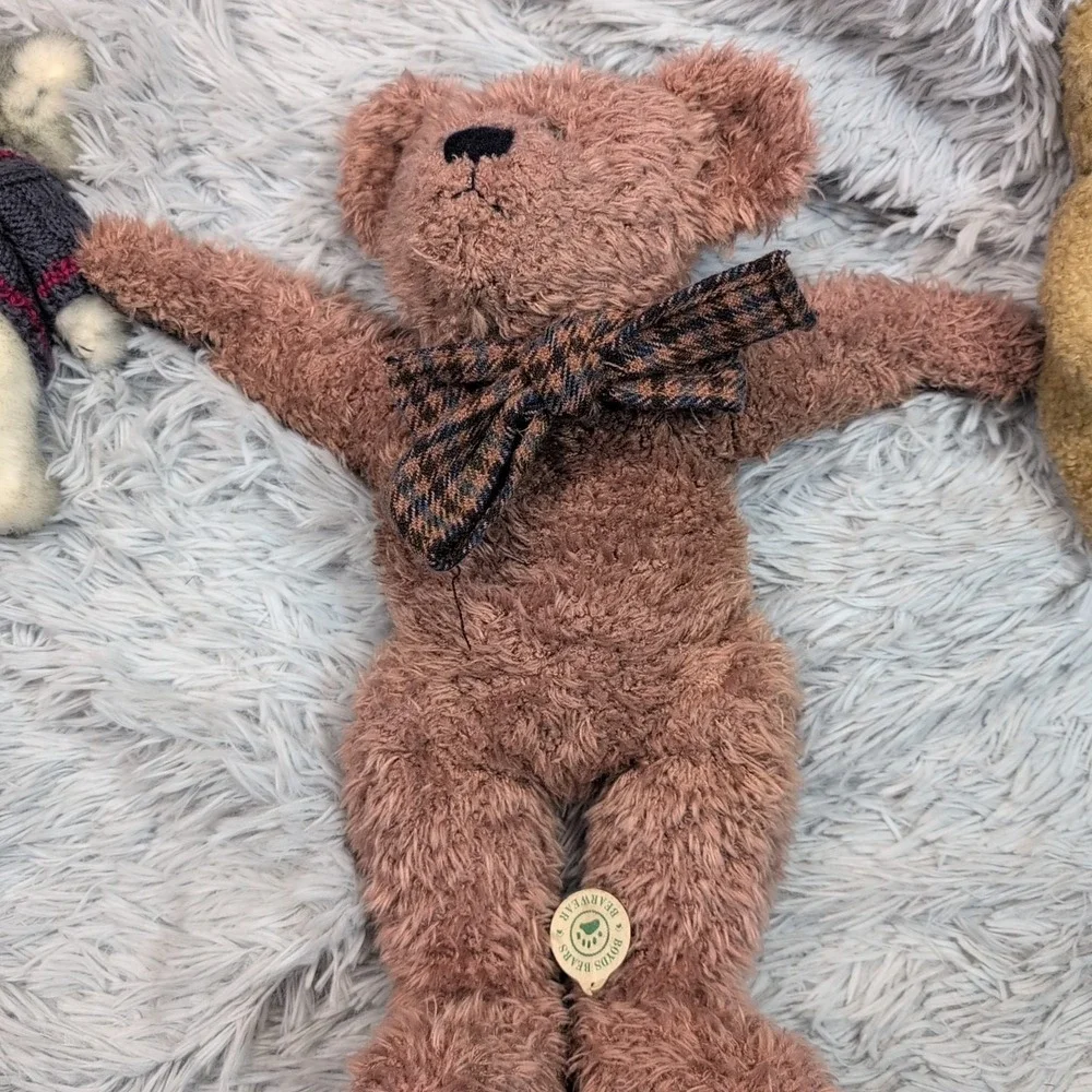 Vintage Boyds Bears TY Bosley Plush Stuffed Animals Collections Lot Of‎ 3